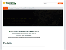 Tablet Screenshot of fiberboard.org